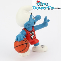 20518: Basketballer smurf (2003) - Schleich - 5,5cm