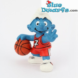 20518: Basketballer smurf (2003) - Schleich - 5,5cm