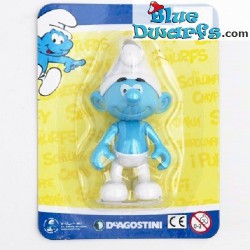 Normal Smurf - Movable smurf  - figurine - DeAgostini - 7cm