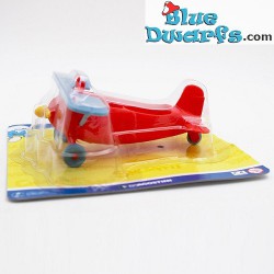Flugzeug - Plastic beweglichen Schlumpf Spielfigur - DeAgostini - 7cmauf