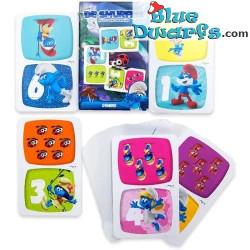 Smurfs Cards Games - Assano - Memory - Domino