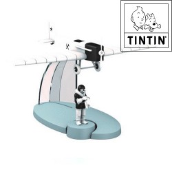 1x Statuette Tintin: Moulinsart (+/- 13 x 15 x 9 cm)