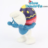 20515: Smurf with easter egg on his back - Schleich - 5,5cm