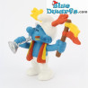 20530: Schtroumpf supporter (2004) - Schleich - 5,5cm