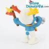20530: Puffo tifoso (2004) - Schleich - 5,5cm