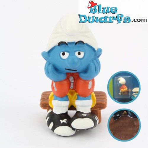 20526: Reserve player smurf - Am Limes - blister - Schleich - 5,5cm