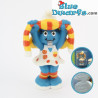 20531: Supporter smurfette - Am Limes - blister - Schleich - 5,5cm