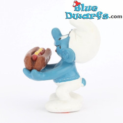 20169: Schtroumpf avec hotdog - Schleich - 5,5cm