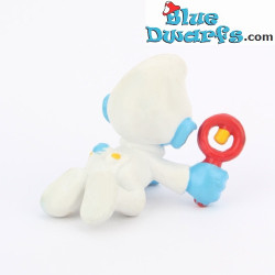 20179: Baby Schlumpf mit Rassel - hellblaue Haut - Schleich - 5,5cm