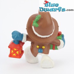 20201: Christmas smurf with lantern - without cord -  Schleich - 5,5cm