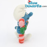 20207: Pitufo con bastón de caramelo y regalo - Schleich - 5,5cm