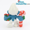 20207: Schlumpf mit Zuckerstange und Geschenk - Schleich - 5,5cm