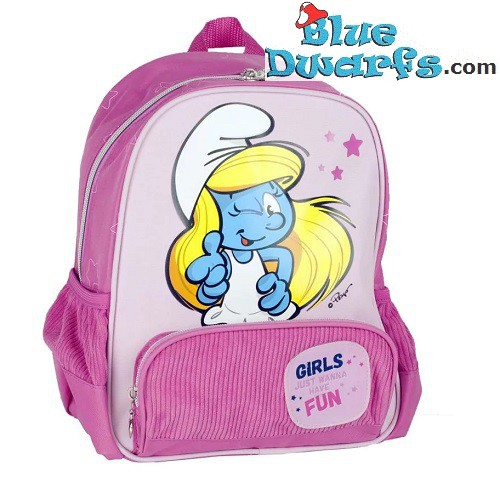 Kids School Bag Smurf Clumsy Gift Set School Bag Toddlers Kids