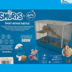 Rodent products - Harmony smurf small animal habitat - Duvo Plus - 25x20x21cm