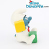 20214: Babysmurf met bouwblokken - Geel/Groen/Rood - Schleich - 4cm