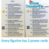 1x Super Mario Monopoly figurines with cards MIB Super Mario (+/- 3cm)