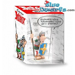 Asterix mit Sprechblase - Legionär "Engagez-Vous" - Kunstharzfigur - Plastoy -15cm