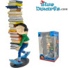 Gaston el gafe con pila de libros - Figura Resina - Plastoy - 25cm