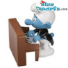 Piano smurf - Beweegbare smurf - Smurfen Speelfiguurtje  - DeAgostini - 7cm