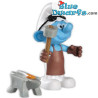 Schtroumpf forgeron - Schtroumpf mobile en plastique - Figurine - DeAgostini - 7cm