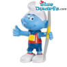 Speerwerfer Schlumpf - Plastic beweglichen Schlumpf Spielfigur - DeAgostini - 7cmauf