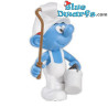 Painter smurf - Movable smurf - figurine - DeAgostini - 7cm