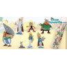 Asterix & Obelix Speelset met diverse Speelfiguurtjes o.a. Panoramix - Plastoy (4-7 cm)