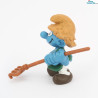 20138: Boerensmurf met hark - matte kleuren - Schleich - 5,5cm