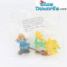 20138: Pitufo labrador con rastrillo y girasoles - en bolsa de plástico - Schleich - 5,5cm