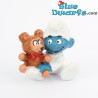20205: Baby smurf with teddy bear - Schleich - 5,5cm
