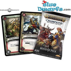 13 Warhammer Trading cards - Age Of Sigmar - Champions Booster Pack - Display -24 pack