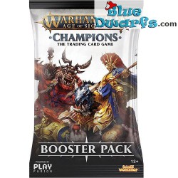 13 Warhammer Trading cards - Age Of Sigmar - Champions Booster Pack - Display -24 pack