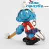 20133: Fieldhockey Smurf (red/white shirt/ keyring)