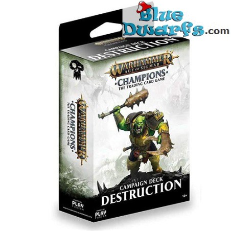 38 Verzamelkaarten/ Trading cards Warhammer - Champions Wave 1 Destruction Campaign Deck