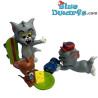 3x Tom & Jerry speelset (1992, +/- 6,5cm)