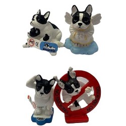 French Bulldog playset - dog figurines +/- 7cm (BULLYLAND)