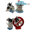 Französische Bulldogge - Hunde spielset - Bullyland - +/- 7cm