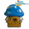 49013: Schlumpfhaus klein blau/Weiß - ohne Schachtel - Schleich - 8x8x10cm