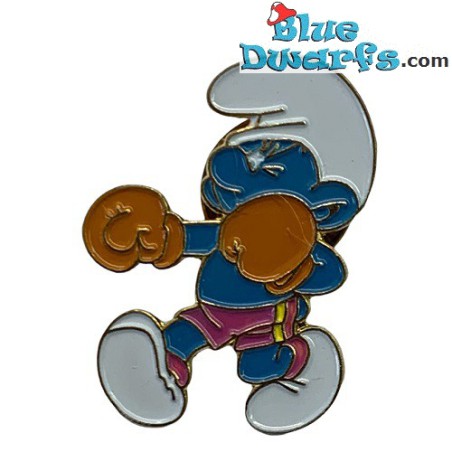 Boxer Smurf - Collectible Pin - Peyo 1993 IMPS Brussels - 2,5 cm