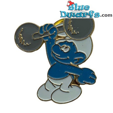 Hefty Smurf - Collectible Pin - Peyo 1993 IMPS Brussels - 2,5 cm