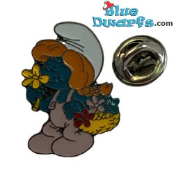 Sassette Smurfling - Collectible Pin - 1993 - 2,5 cm