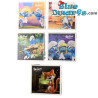 Smurf sticker set of 5 stickers Smurf Experience exclusive - 4,5cm