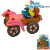 Schlumpfine mit Auto - Voll bewegliche Figur mit Auto - Ideal - 1996
