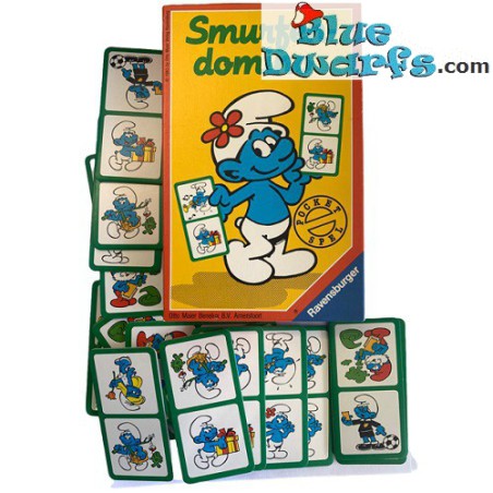 Smurf item - Not new - Smurf game  - Domino - boardgame - 1983