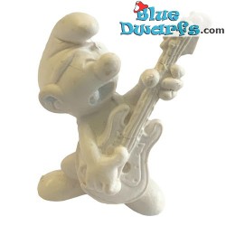 20023: Rock 'n Roll Smurf WHITE ROHLINGE - Schleich - 5,5cm