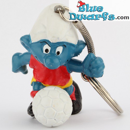 20035: Footballer Smurf (keyring)