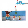 Asterix, Obelix und Falballa - unter der Mistel im Schnee - Metalfiguren -  8cm - Pixi 2021
