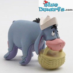 Winnie the Pooh - Disney Figurine - Eeyore donkey treasure hunter - 7cm