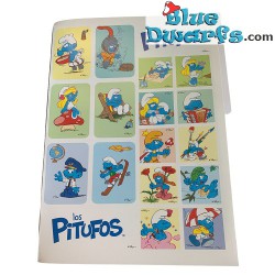 Coloring book the Smurfs - with stickers - Los Pitufos Super Color - Libro Divo - 28x21cm
