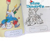 Coloring book the Smurfs - with stickers - Los Pitufos Super Color - Libro Divo - 28x21cm